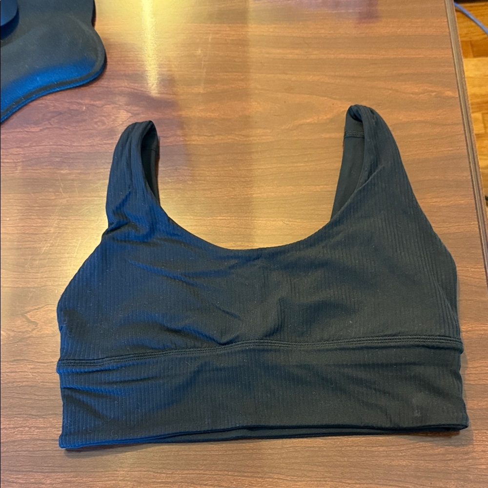Align reversible ribbed align bra. Size 6
